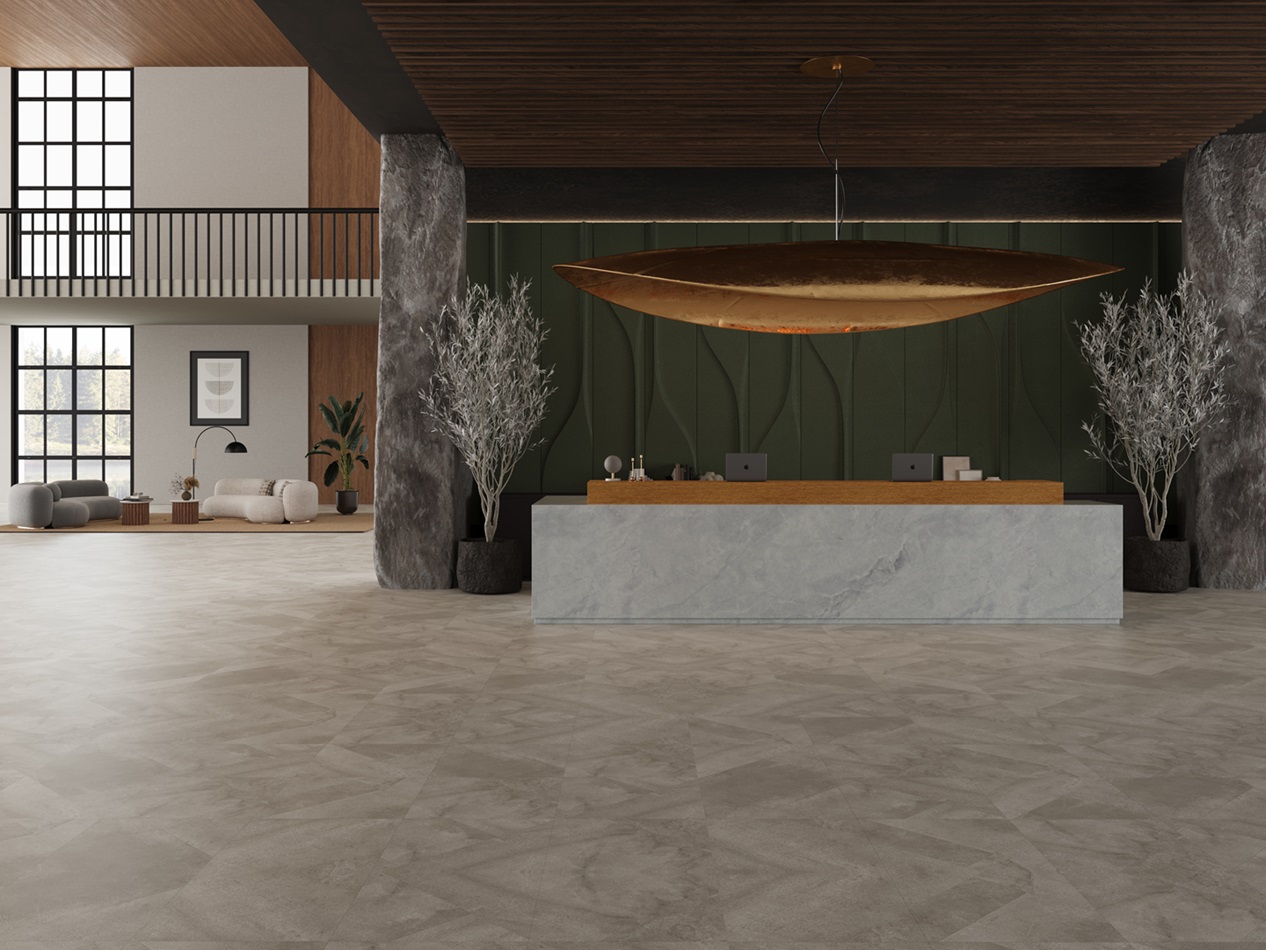 Natural Oak, HFLOR - SPC Tile Flooring | LX Hausys US